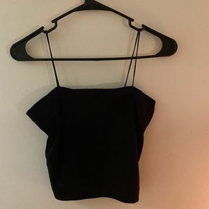 black american eagle bungee strap tank top